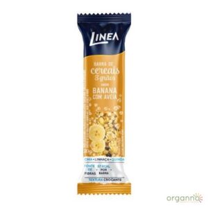 BARRA CEREAL BANANA/AVEIA LINEA 20G-LINE - Imagem 1