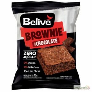 BROWNIE BELIVE PROT.ZERO ACUC./GLUT/LACT - Imagem 1