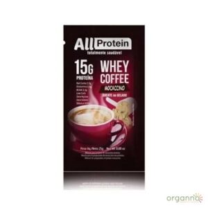 CAFE PROTEICO ZERO  MOCACCINO 25G- ALL PROTEIN - Imagem 1