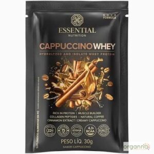 CAPPUCCINO WHEY SACHE - ESSENTIAL - Imagem 1