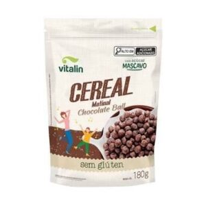 CEREAL MATINAL CHOCOLATE BALL 180G VITALIN - Imagem 1