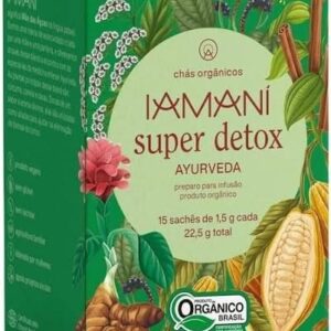 CHA IAMANI SUPER DETOX 15 SACHES - Imagem 1