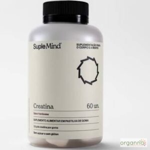 CREATINA GUMMY FRAMBOESA 60 UND- SUPLE - Imagem 1