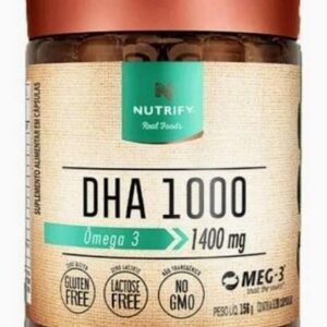 DHA 1000 120 CAPS- NUTRIFY - Imagem 1