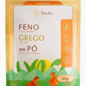 FENO-GREGO EM PO 60G SOULY - Imagem 1