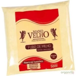 FUBA DE MILHO ORGANICO 500G MANO VELHO - Imagem 1