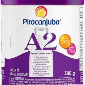 LEITE PO A2 LATA 380G - PIRACANJUBA - Imagem 1