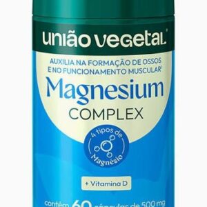 MAGNESIUM COMPLEX 60 CAPS - UNIAO VEGETAL - Imagem 1