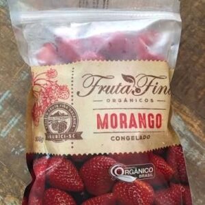 MORANGO ORGANICO CONGELADO 500G - FRUTA - Imagem 1