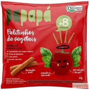 PALITINHOS DE VEGETAIS ORGANICO TOMATE E - Imagem 1