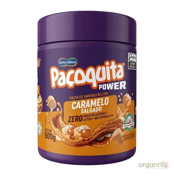 PASTA PACOQUITA CARAMELO 500G- SANTA HEL