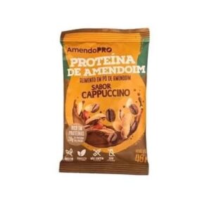 PROTEINA DE AMENDOIM CAPPUCCINO 40G- - Imagem 1