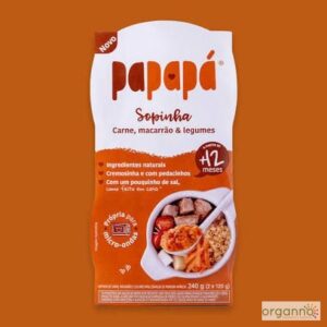 SOPINHA PAPAPA CARNE MACARRAO LEG 240G - Imagem 1