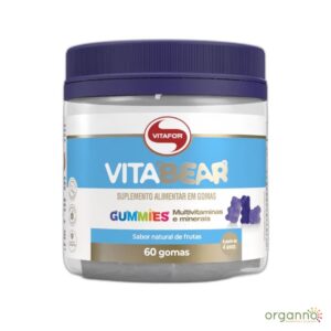 VITA BEAR 60 GOMAS DE FRUTAS VITAFOR - Imagem 1