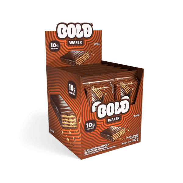 Bold Wafer Avelã 40g